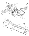 1997 Dodge Dakota Brake Line Diagram - 52010381AB