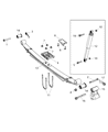 Ram Leaf Spring Diagram - 68259701AA