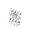 Jeep Commander A/C Switch Diagram - 55111009AN