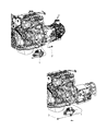 Jeep Wrangler Starter Motor Diagram - 4801849AC