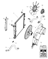 Jeep Liberty Radiator Diagram - 68003966AB