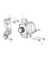 Dodge Dart Alternator Diagram - R6029656AB