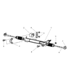 Chrysler Voyager Rack And Pinion Diagram - 4743080AC