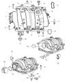 Jeep Commander Fuel Rail Diagram - 4591853AG