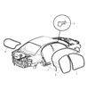 2003 Chrysler Sebring Door Seal Diagram - TC96WL5AG