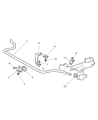Chrysler Crossfire Sway Bar Kit Diagram - 5098980AA