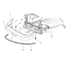 Chrysler Cirrus Bumper Diagram - 4886119AA