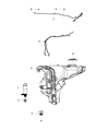 Dodge Durango Windshield Washer Nozzle Diagram - 68398695AA