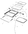 2020 Ram 3500 Sunroof Diagram - 68049127AB