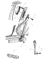 1999 Jeep Cherokee Seat Belt Diagram - 5GH601AZAA
