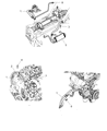 Dodge Neon Power Steering Hose Diagram - 5272278AF