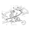 Dodge Durango Leaf Spring Diagram - 52106830AH