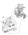 Chrysler PT Cruiser Transmission Mount Diagram - 5274908AD