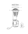Dodge Fuel Sending Unit Diagram - 68027923AB