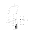 2020 Jeep Cherokee Door Handle Diagram - 6VJ481CCAA