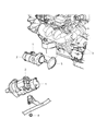 2004 Chrysler Pacifica Starter Motor Diagram - 4748700AA