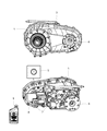 Jeep Grand Cherokee Transfer Case Diagram - 4854688AA
