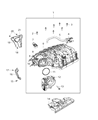 Jeep Wrangler Throttle Body Diagram - 5184349AD