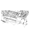 Chrysler PT Cruiser Catalytic Converter Gasket Diagram - 5273591AA