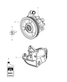 Chrysler Power Steering Pump Diagram - 5151017AD
