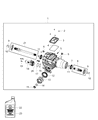 Jeep Differential Diagram - 68090612AC