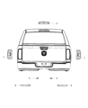 Ram Tail Light Diagram - 68361724AD