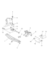 Dodge Sprinter 3500 Engine Mount Bracket Diagram - 5117696AA