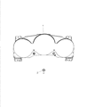 Chrysler Sebring Instrument Cluster Diagram - 5107702AD
