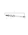 Dodge Universal Joint Diagram - GR086665AE