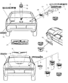 Chrysler Emblem Diagram - 68083342AA