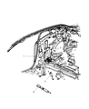 2010 Dodge Challenger Seat Belt Diagram - 1GN431DVAF