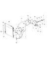 Dodge Charger A/C Hose Diagram - 68197719AC