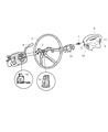 Dodge Caravan Steering Wheel Diagram - WF80ZJ8AC