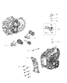 Jeep Renegade Automatic Transmission Shifter Diagram - 68267894AA