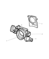 Dodge Intrepid Throttle Body Diagram - 4591596AC