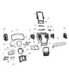 Ram A/C Switch Diagram - 68340288AC