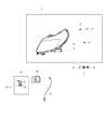 Ram ProMaster 3500 Headlight Diagram - 4725944AD