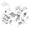 Jeep Wrangler Power Window Switch Diagram - 68290766AB