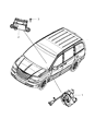 Ram Clock Spring Diagram - 56046497AB