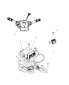 Dodge Journey Air Bag Control Module Diagram - 56054566AC