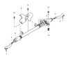 Dodge Avenger Rack And Pinion Diagram - 5154524AC