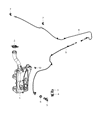 Dodge Dart Washer Reservoir Diagram - 68149231AA