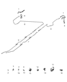 Ram ProMaster 2500 Brake Line Diagram - 68328124AA