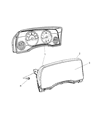 Jeep Compass Instrument Cluster Diagram - 5172706AA