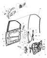 Chrysler Sebring Door Handle Diagram - XU57AXRAC
