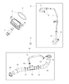 Ram 1500 Radiator Hose Diagram - 68268586AD