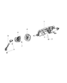 Jeep Grand Cherokee Steering Column Diagram - 68271372AB