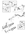 Chrysler Sebring Muffler Diagram - MR450428