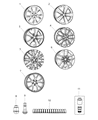 2017 Jeep Grand Cherokee Spare Wheel Diagram - 5XL06XZAAA