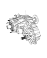 Ram 1500 Transfer Case Diagram - 5038870AB